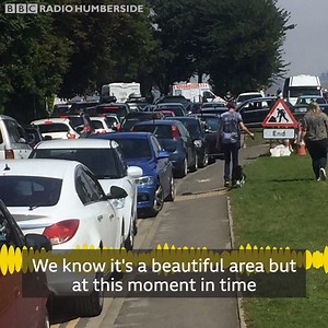 "It's a chaotic bun fight" With parking now a premium on Hessle Foreshore.. Phil called Burnsy to say think twice before you come here | BBC Humberside