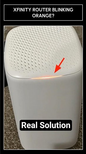 Xfinity Router Blinking Orange? Fix It FAST (2026)