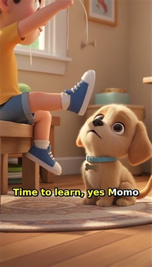 Tying Shoes Song for Kids 👟 Learn to Tie Shoelaces | Momo & Bobo