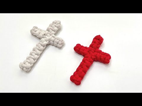 Macrame cross