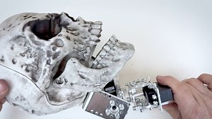6.1K views · 97 reactions | TECH TIP TUESDAY: Our series on servos continues! This time we're using two servos to create a head lift and head turn effect. The video covers installing the servos and mounting hardware to the skull as well as programming the servo movements with the PicoServo controller. Kit available here ----- https://www.frightprops.com/electric-motors/servo-products/servo-kits/head-lift-and-turn-servo-kit.html | FrightProps | Facebook