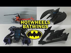 Hotwheels Batman Batwing, Bats, Batplanes, Batcopter Review Tanıtım İnceleme