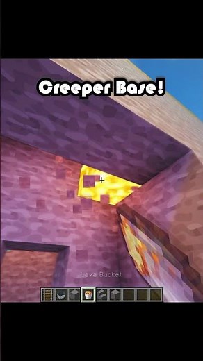 Minecraft Creeper Base! 🤯