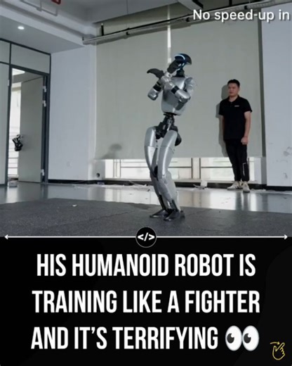 Technology |Business |AI on Instagram: "🤖 China’s G1 Humanoid Just Went Full Action Movie Mode 🚨 🇨🇳 China’s G1 humanoid robot is leveling up fast — and it looks straight out of a sci-fi fight scene. Powered by AI, sensors, and an “anti-gravity” balance mode, this robot can: ✅ Shrug off pushes and strikes with ease ✅ Recover instantly from falls ✅ Move with combat-style agility most humans can’t match What started as clunky baby steps is now turning into smooth, po