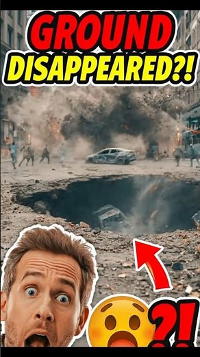 How Sinkholes Suddenly Appear 😱