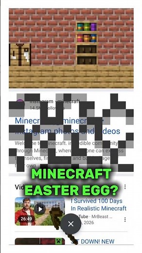 Google Minecraft Easter Egg!