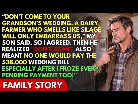 “Don’t Come To The Wedding, Dad—You Smell Like Silage,” My Son Told Me. So I Agreed. Then He...