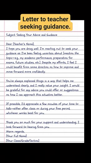 11K views · 98 reactions | Letter writing tips and idea part_14 #letterwriting #LetterToTeacher | English Class | Facebook