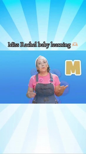 Miss Rcahel baby learning 🫶🏻 #msrachel #kidssong #learnontiktok #kidstiktok