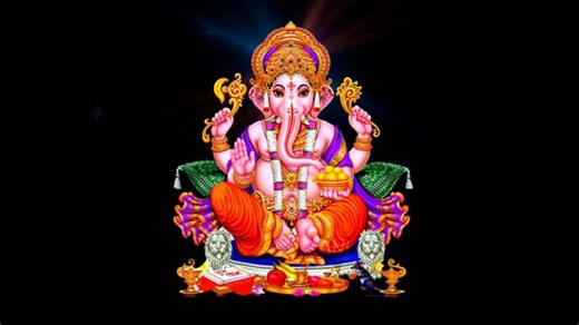 Ganesha, Religion, God. Free Stock Video