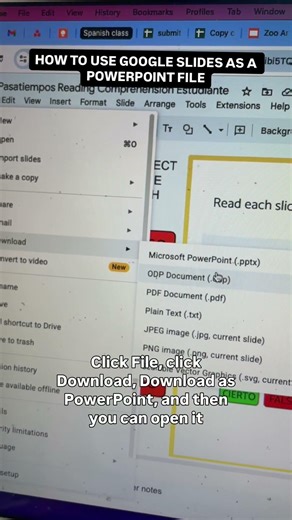 How to use google slides with PowerPoint