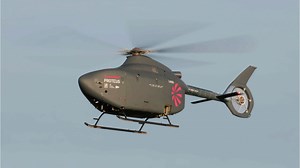 UK's first ever helicopter drone takes maiden flight