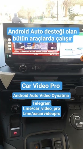 Android Auto Video Oynatma