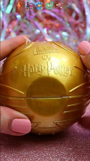 ASMR UNBOXING Harry Potter Lol Dolls Review❤️#shorts #asmr #harrypotter #lolsurprise #trending #fyp