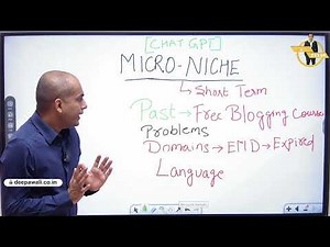 I Have Built My Micro Niche BLOG (Website) Using ChatGPT and Google Bard - Free Blogging Course.