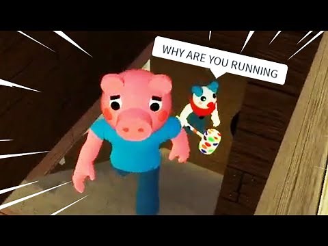 Roblox Piggy Why Are You Running Meme Compilation