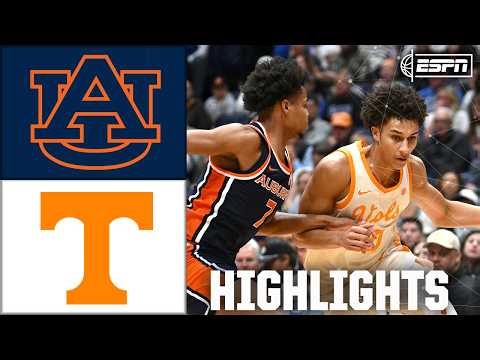 SEC Tournament: Auburn Tigers vs. Tennessee Volunteers | Full Game Highlights | ESPN CBB
