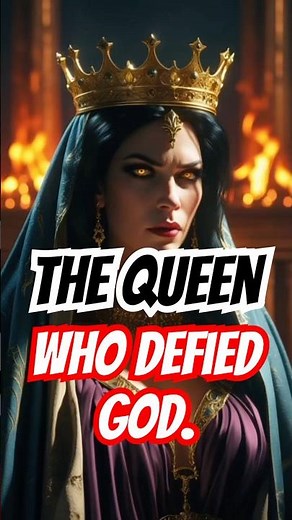 🔥 The Queen Who Defied God: Jezebel’s Rise and Shocking Fall.