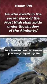 Nothing Can Touch You Under God's Protection | Psalm 91 Morning Prayer
