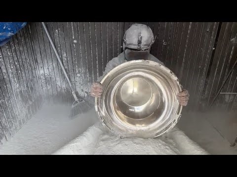 ASMR Dusty Bowl, Floor Powder Play And Dusting Off. #ASMR #powderplay