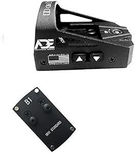 Amazon.com : Ade Advanced Optics Delta RD3-012 Red Dot Reflex Sight with Colt 1911 Standard Pistol mounting Plate : Sports & Outdoors