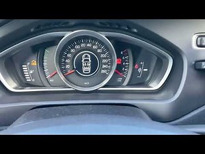 How do you reset the Service light on the Volvo V40?