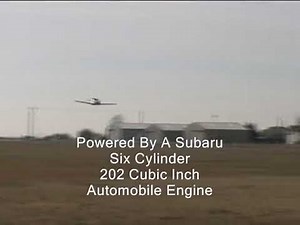 Glasair High Speed Flyby - Powered by a Subaru EG33 engine.
