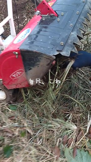 休日のサラリーマンが直面する耕運機の問題