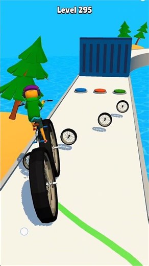 Big Bike Runner Game Gameplay #shorts #games #ytshorts