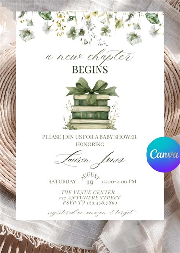 Editable Storybook Retirement Invitation, Teacher New Chapter, Retirement Celebration Invite Template, Retirement Party Woman, Editable - Etsy