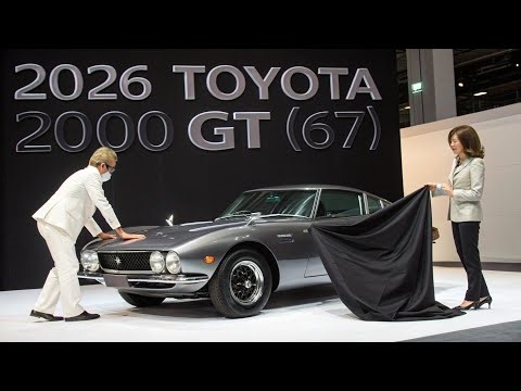 🚗✨ A legend revived in the modern era! 2026 Toyota 2000GT (67) Detailed Review | Design, Interior...