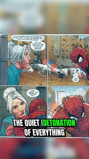 When Peter Parker Finally Told Aunt May He Was Spider-Man SpiderMan #AuntMay #PeterParker