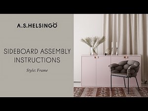 How to assemble a sideboard | Style: Frame