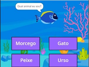 Aula com Scratch - Quiz com Figuras