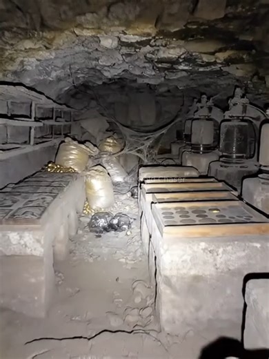 Secret Underground Coin Factory Discovery
