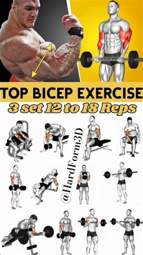 🔥 Killer Biceps Workout | Grow Bigger Arms Fast 💪 #shorts #workout