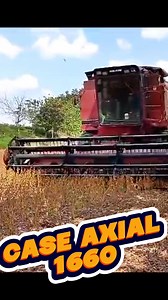 Aquí vemos a la cosechadora CASE AXIAL 1660 cosechando soya. #farming #agricultura #colombia | Maquinas Colombianas
