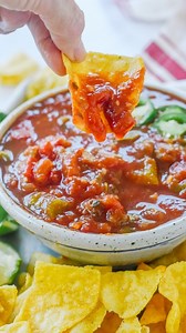 8.6K views · 36 reactions | Homemade Salsa has never been easier than with this recipe for Instant Pot Salsa. Add in all your ingredients, turn it on and in less than an hour you have delicious salsa. Find the recipe here: https://www.yourhomebasedmom.com/instant-pot-salsa/ | yourhomebasedmom | Facebook