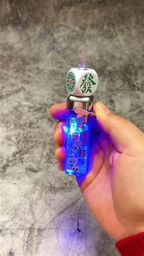 Unique Fidget Spinner Pocket Lighter with LED Lighting - Spin, Light & Relax!💡🔥