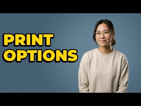 Where do I find Adobe PDF Print options?