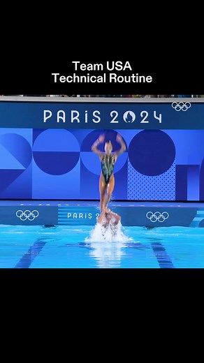Michael Jackson Artistic Swimming Mashup at Olympics 2024