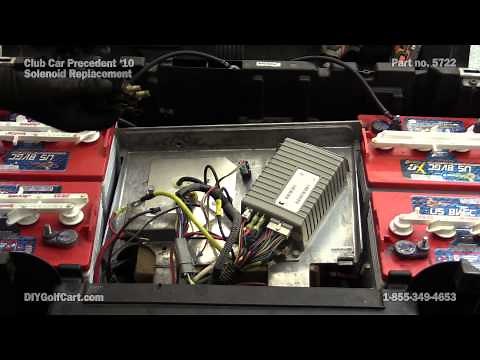 Club Car Precedent 48 Volt Solenoid | How to Replace on Golf Cart