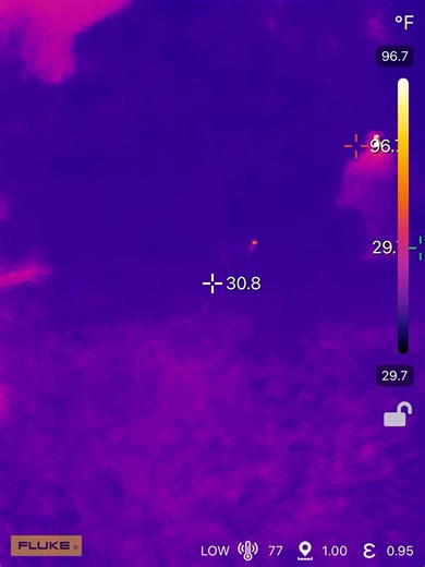Night Vision with Infrared Camera #flukeTC01C #thermalimagingcamera
