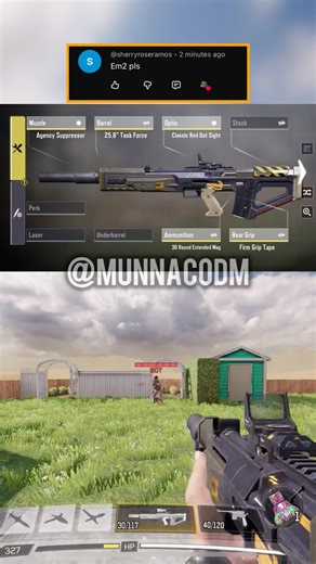 Best EM2 Loadout For MP Season 3 in Cod mobile🔥#shorts #codmiphone #codmbr