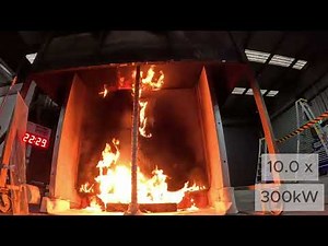 EPS - Fire testing (Test 3)