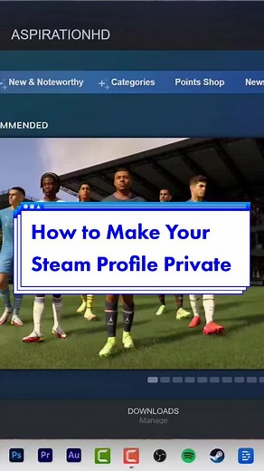 How to Make Your Steam Profile Private #gaming #steam #howto #tutorial