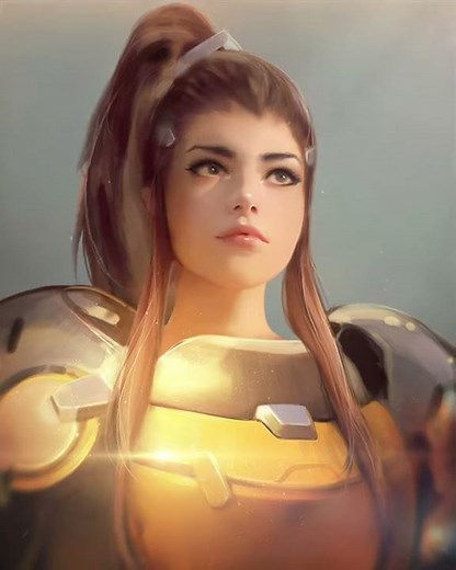Brigitte Overwatch Spine (DragonBones) Animation