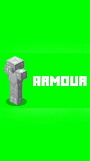 Minecraft Iron Armor Green Screen | Free Overlay | Survival & Hardcore Edit | NO COPYRIGHT