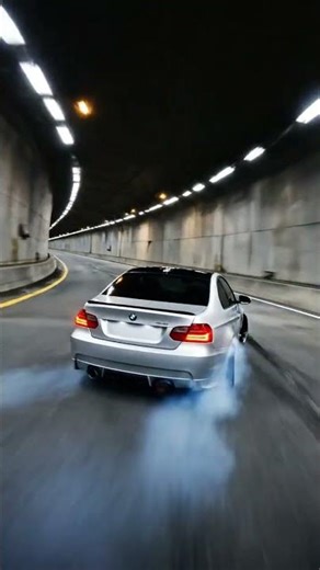 BMW E90 Night Drift: Urban Precision