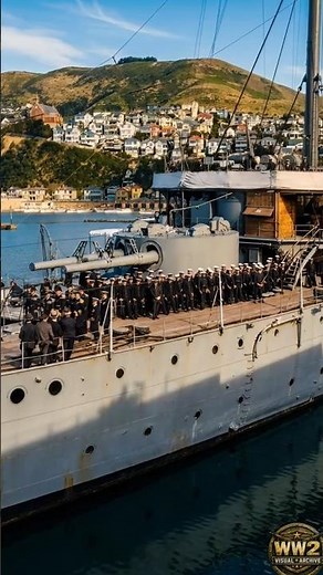 Why Imperial Japanese Cruiser Asama Visits Wellington?